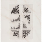 Elegant Corner Frame Clear Stamps - Clear Stamp #19