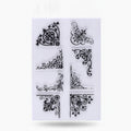 Elegant Corner Frame Clear Stamps - Clear Stamp #19