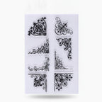Elegant Corner Frame Clear Stamps - Clear Stamp #19