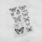 Butterfly Clear Sticker Sheet Collection – stationery (view 2)