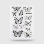 Butterfly Clear Sticker Sheet Collection – stationery (view 1)