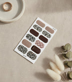 Leopard Print Nail Wraps Assorted Design Set – Korean nail care (view 2)