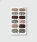 Leopard Print Nail Wraps Assorted Design Set – Korean nail care (view 1)
