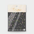 Floral Nail Art Sticker Sheet Summer Flowers