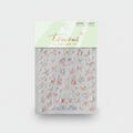 Butterfly Flower Crystal Nail Stickers