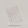 Butterfly Nail Art Sticker Sheet Pastel