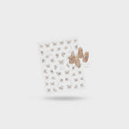 Flower Nail Art Stickers With Rhinestone Details