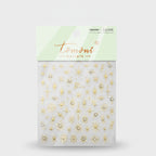 Gold Star Crystal Nail Sticker Set
