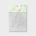 Purple Flower Crystal Nail Art Stickers