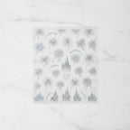 Fireworks Nail Art Stickers Silver Glitter Castle Theme – Korean nail care (view 2)