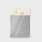 Celestial Star Nail Art Sticker Sheet Silver