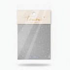 Celestial Star Nail Art Sticker Sheet Silver – Korean nail care (view 1)