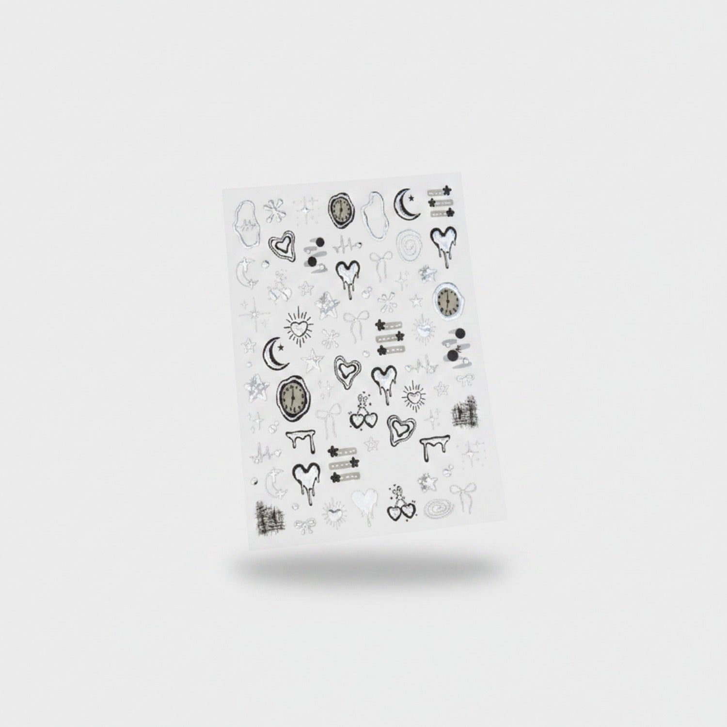 Celestial Doodle Temporary Tattoo Sheet