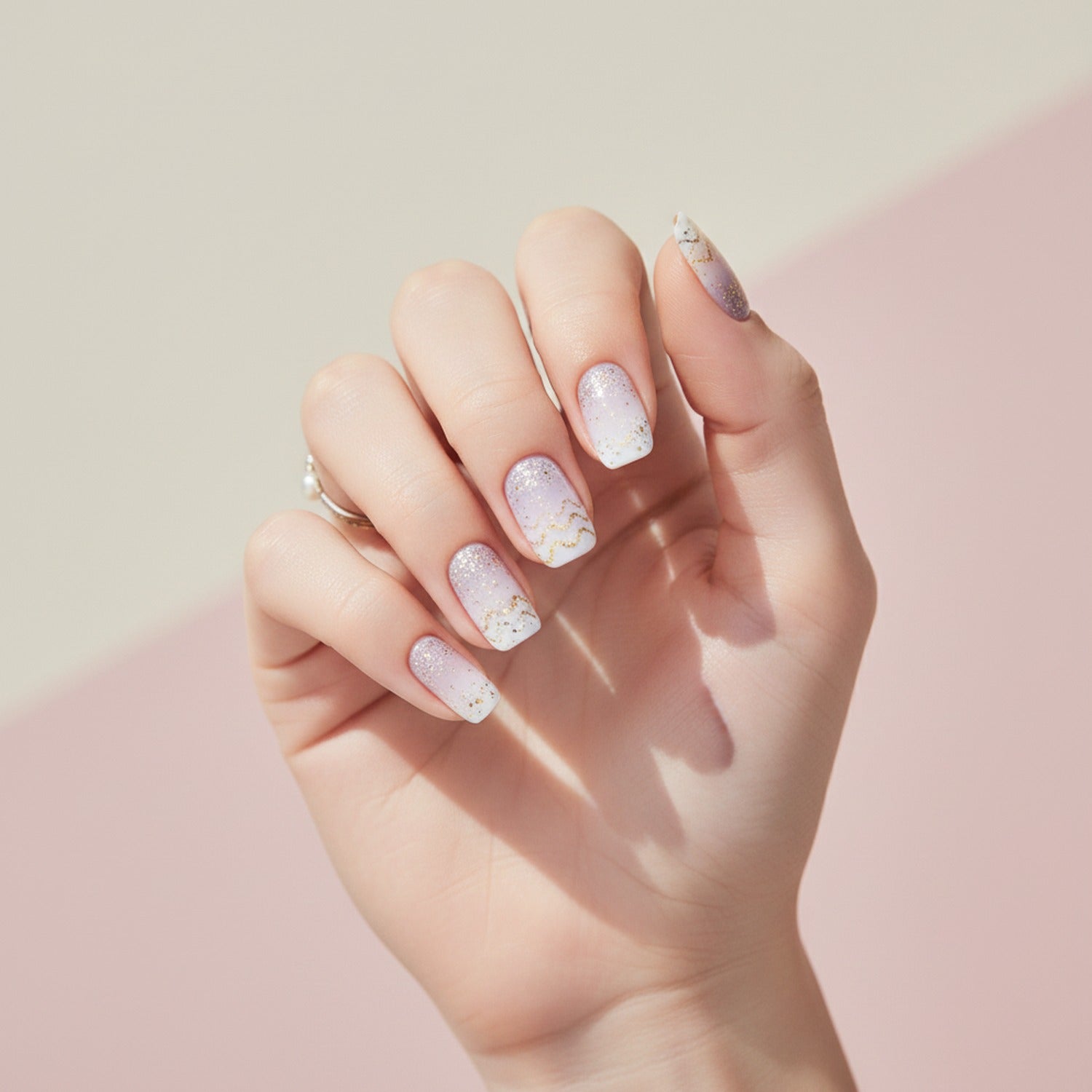 Nail Art Sticker Strips Colorful Collection Pack – Korean nail care (view 2)
