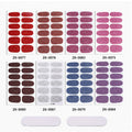 Glitter Nail Wraps - 12 Color Sparkle Set