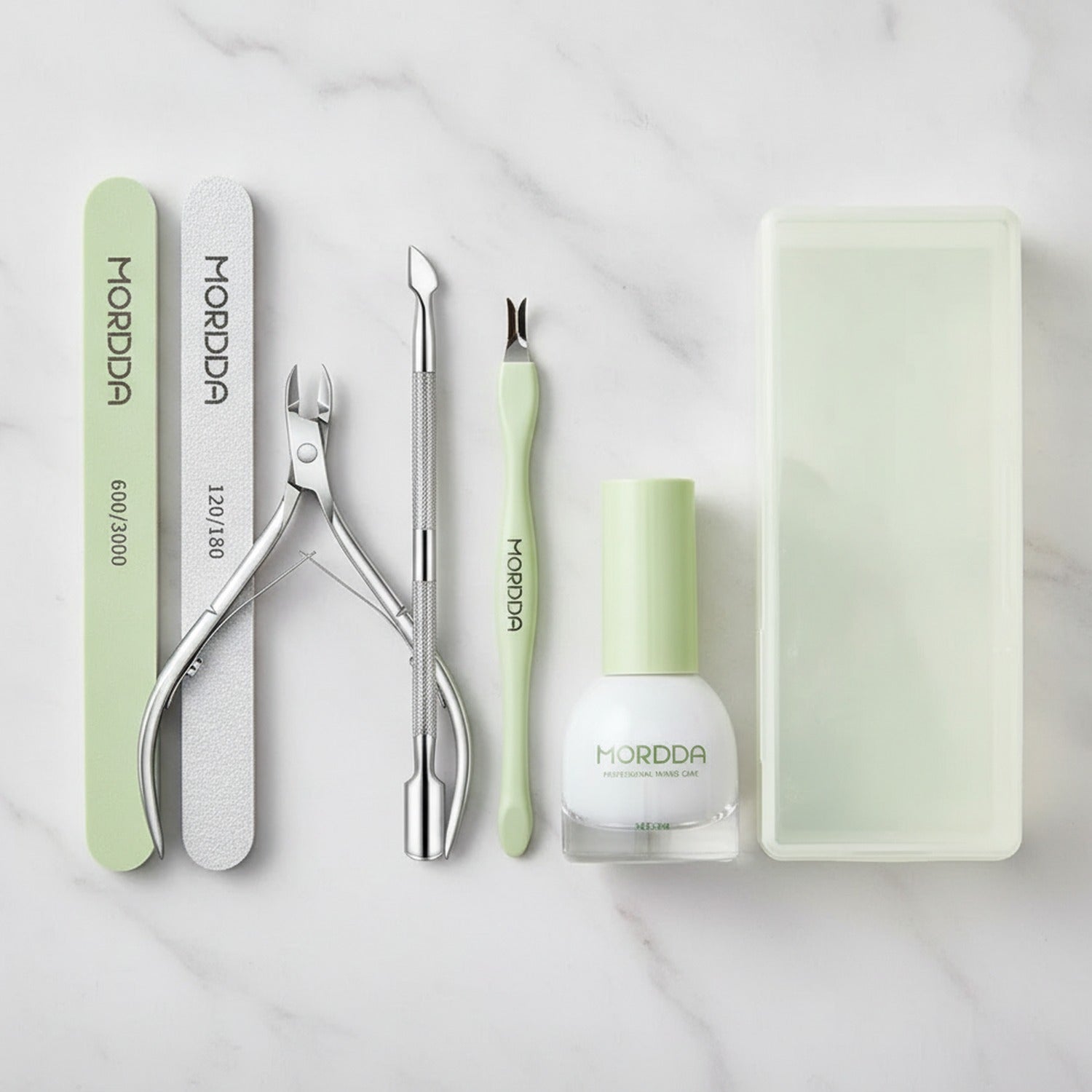 Nail Care Kit With Files And Cuticle Tools