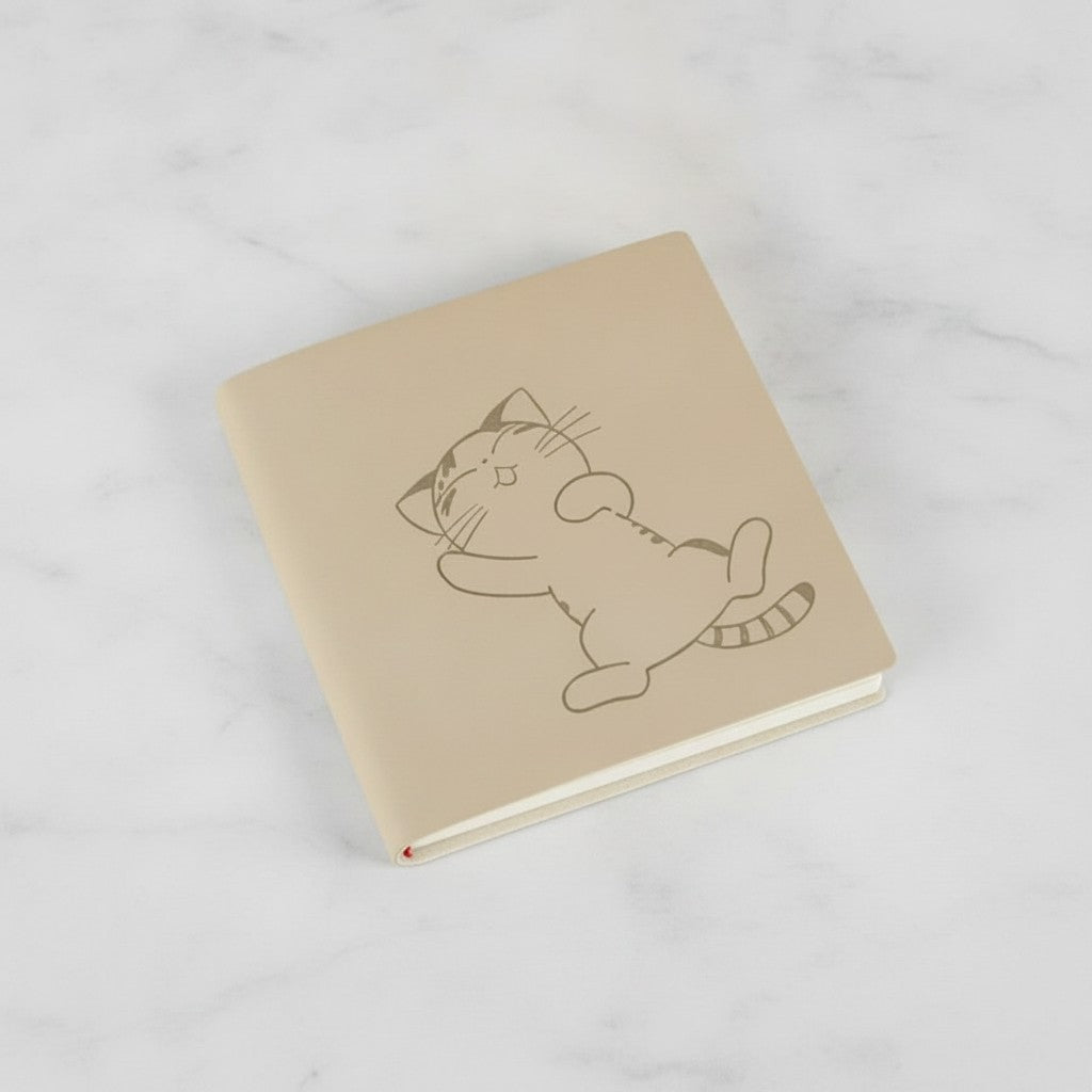 Cute Cat Lined Notebook Sketchbook Journal
