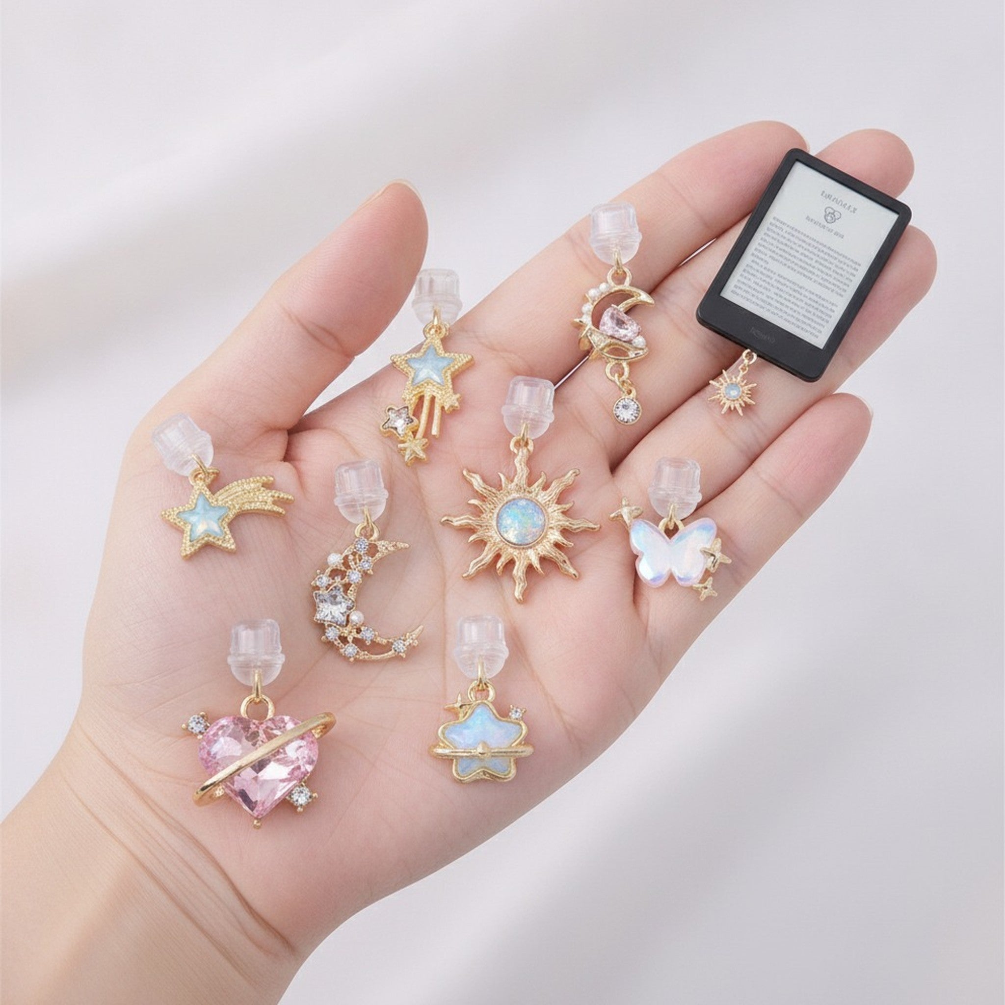 Sparkling Celestial Device Clips – tech (view 3)
