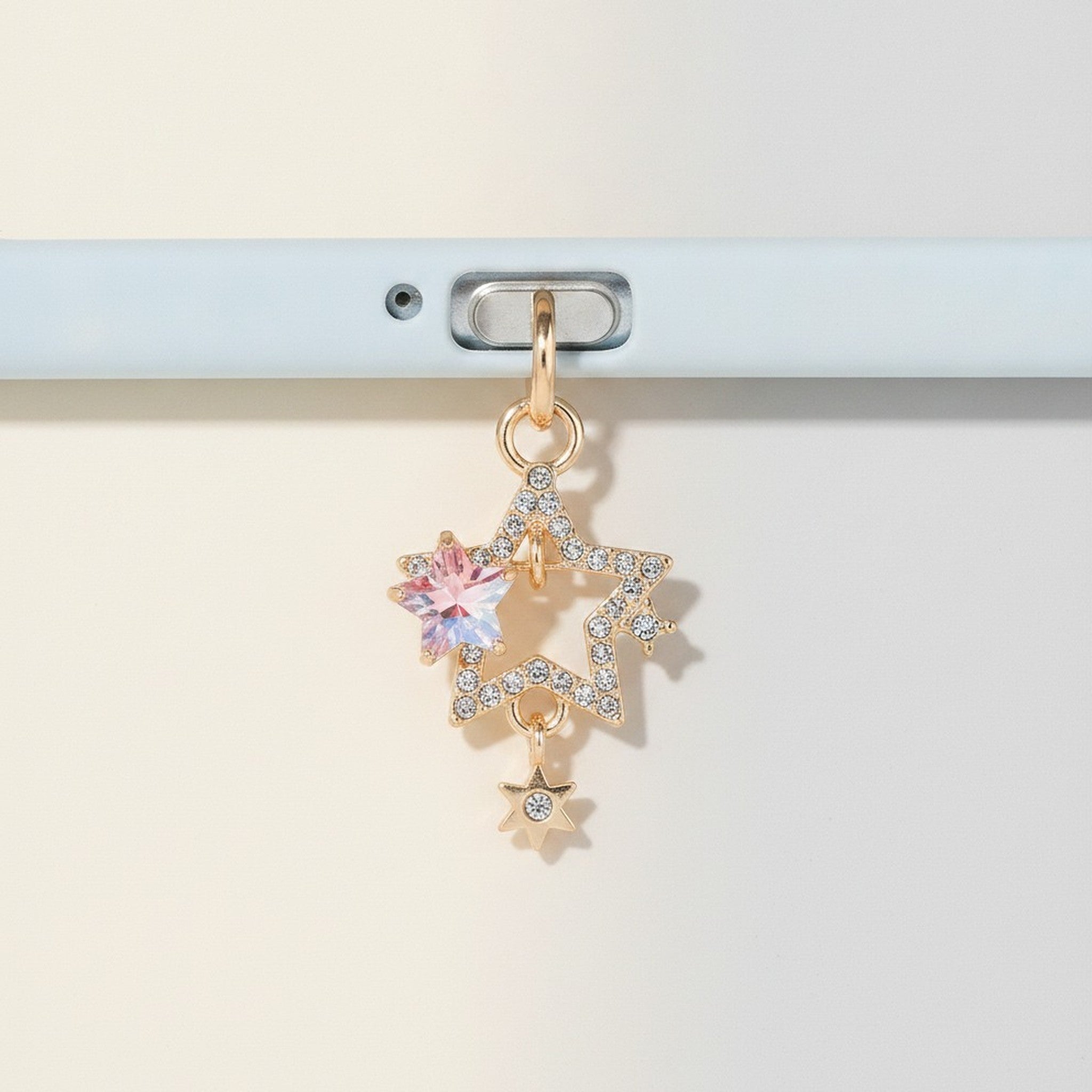 Sparkling Star Phone Charm Accessories – tech (view 1)