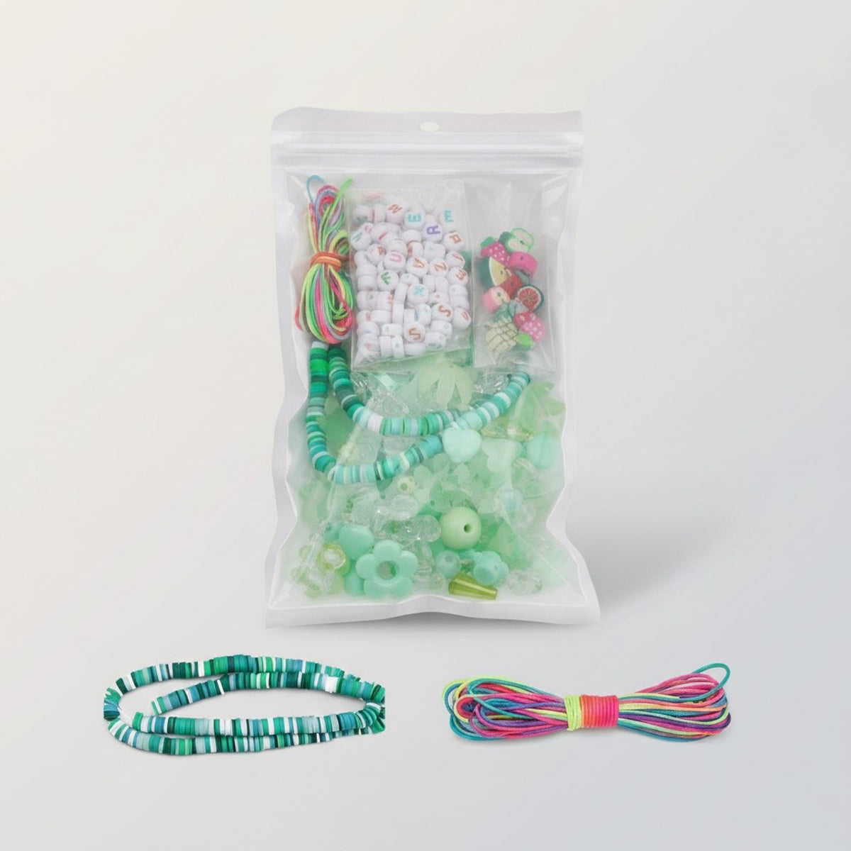 DIY Colorful Polymer Clay Bead Kit – jewelry (view 2)