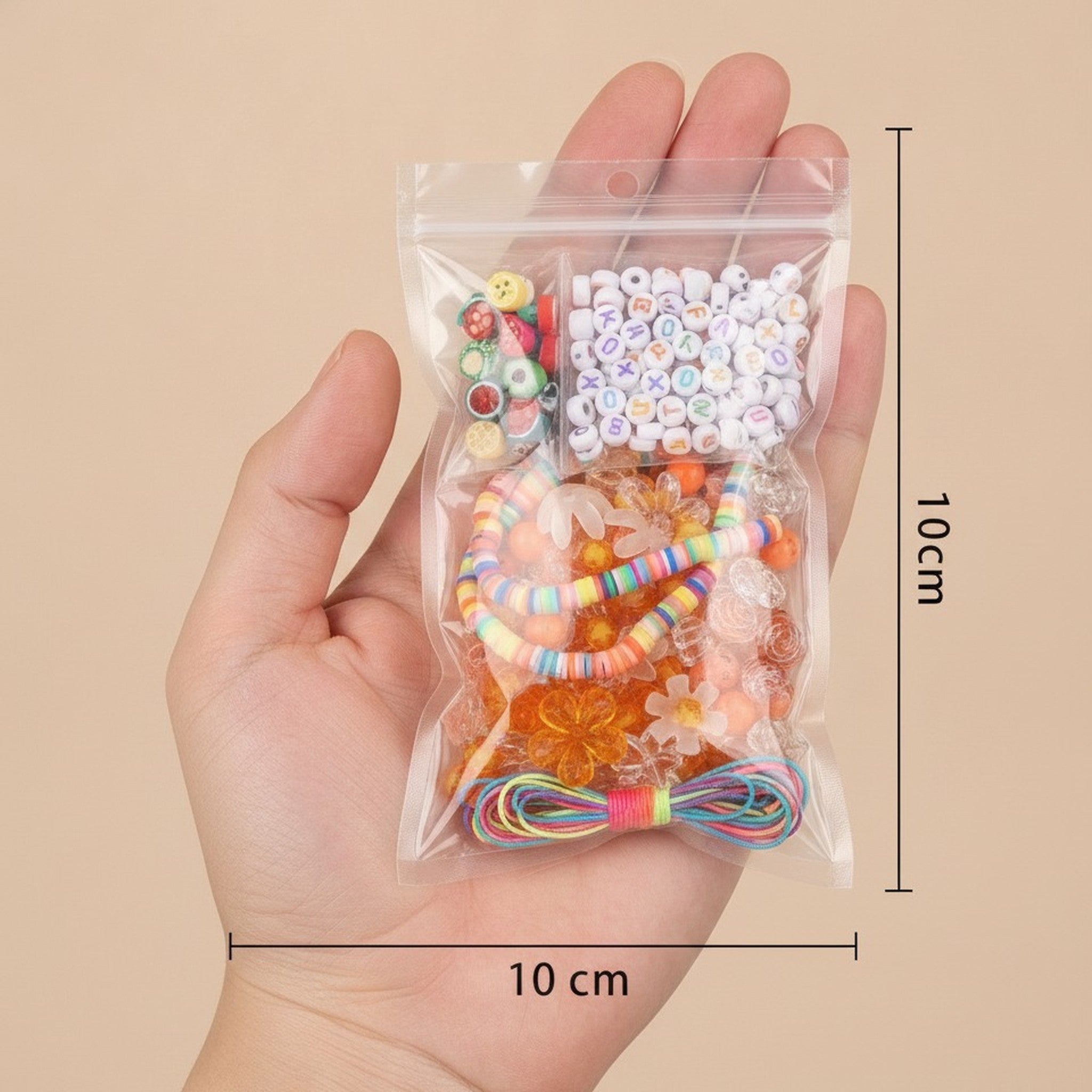 DIY Colorful Polymer Clay Bead Kit – jewelry (view 9)