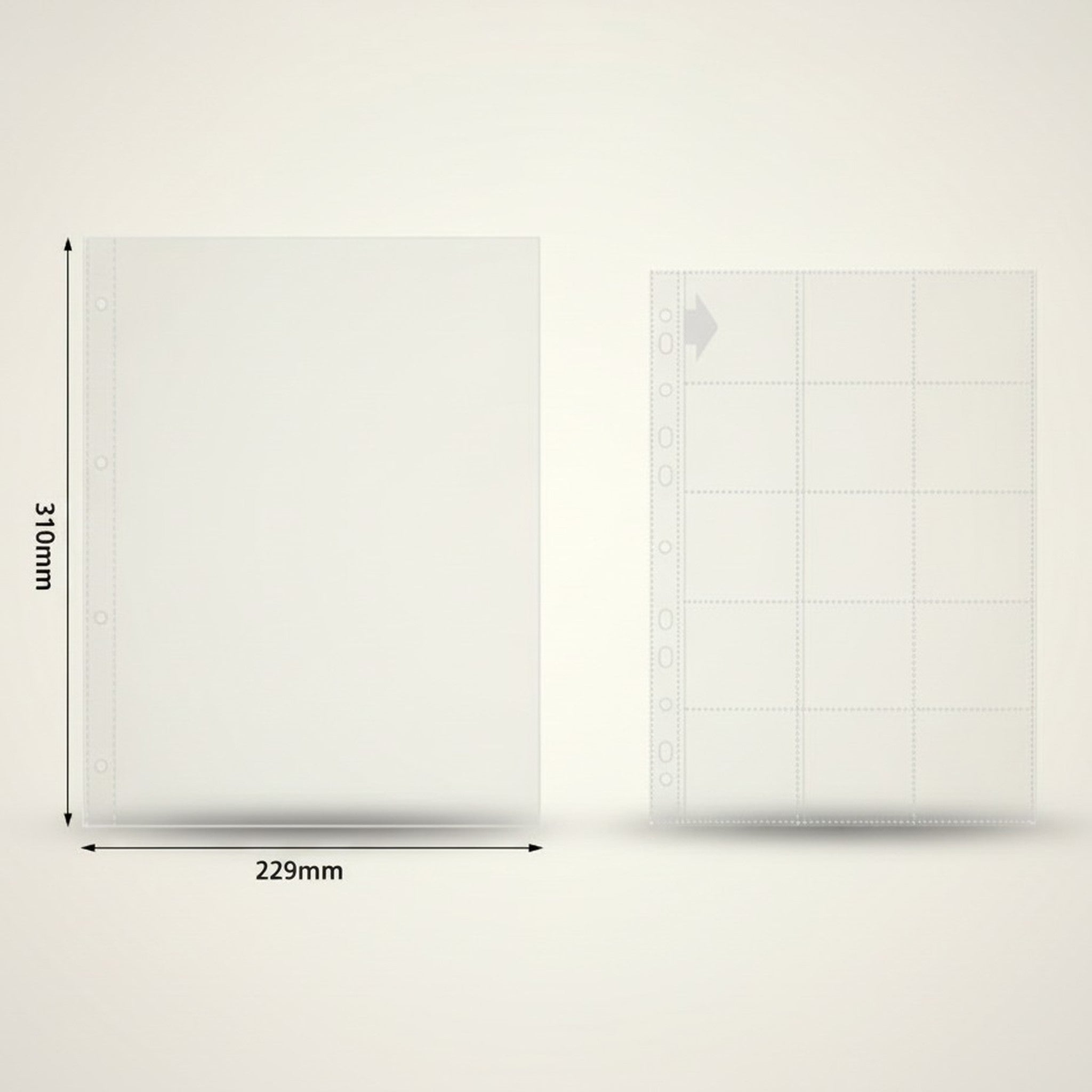 Multi-Pocket Card Storage Binder Pages – stationery (view 7)