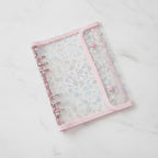 Star Ring Binder with Snap Closure - Light Pink Outer Shell + A5 Six-Hole Two-Grid PP Inner 10 Sheets – stationery (view 3)