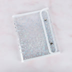 Star Ring Binder with Snap Closure - White Shell + A5 6-Hole 2-Grid PP Refill 10 Pages – stationery (view 2)