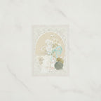 Vintage Lace Flower Letter Writing Set With Wax Seal – stationery (view 2)