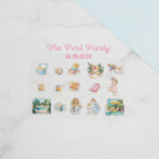 Pool Party Pink Sticker Sheet Set – stationery (view 2)