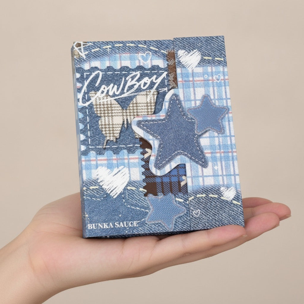 Cowboy Star Irregular Shaped Card Album – stationery (view 3)