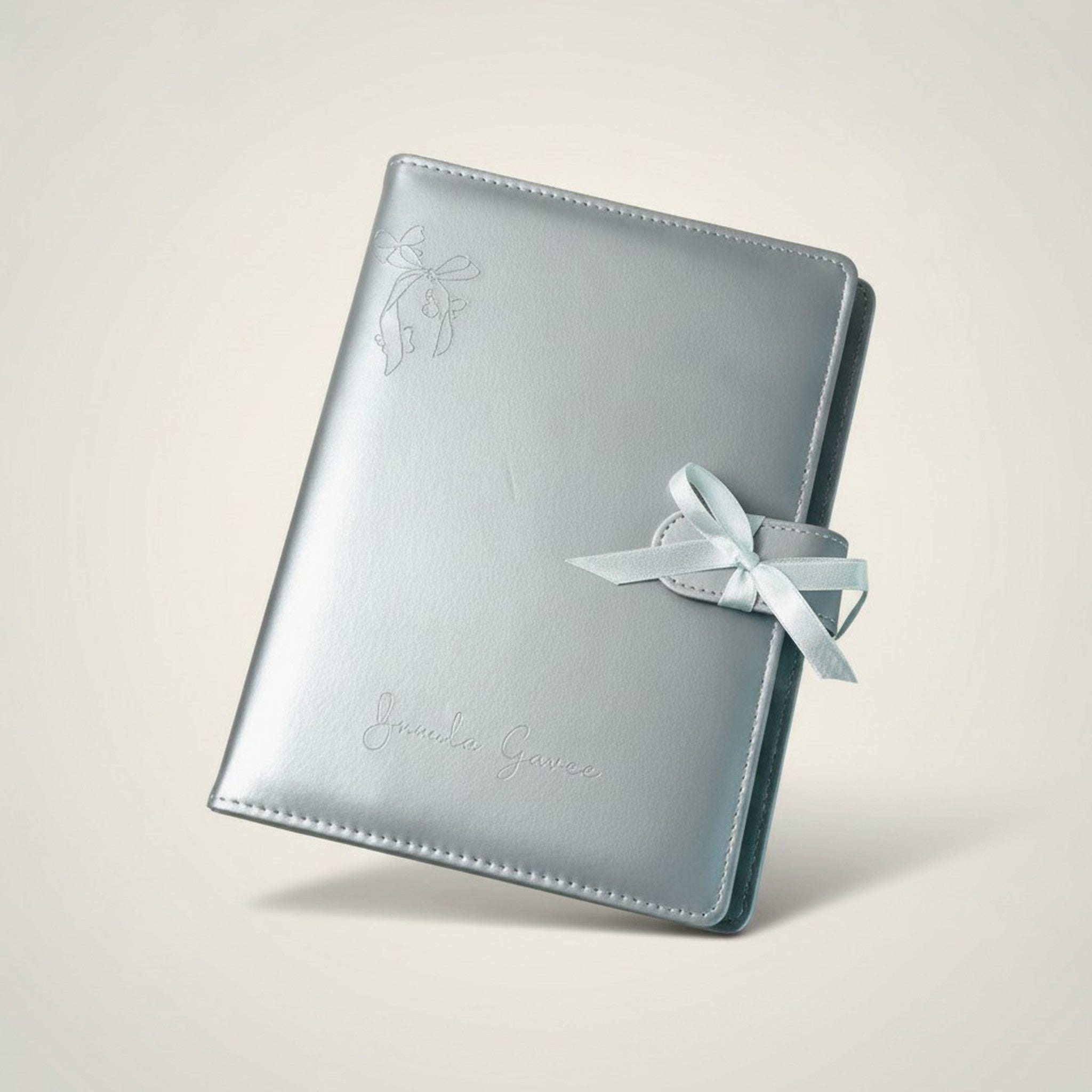 Guala Gaman Embossed Planner with Ribbon Closure – stationery (view 1)