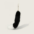 Fluffy Faux Fur Tail Keychain Charm – apparel accessories (view 1)