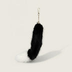 Fluffy Faux Fur Tail Keychain Charm – apparel accessories (view 1)
