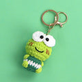 Crochet Frog Bee Keychain Bag Charm - Red – bags & wallets