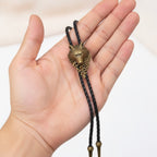 Vintage Wolf Head Bolo Tie Necklace – apparel accessories (view 4)