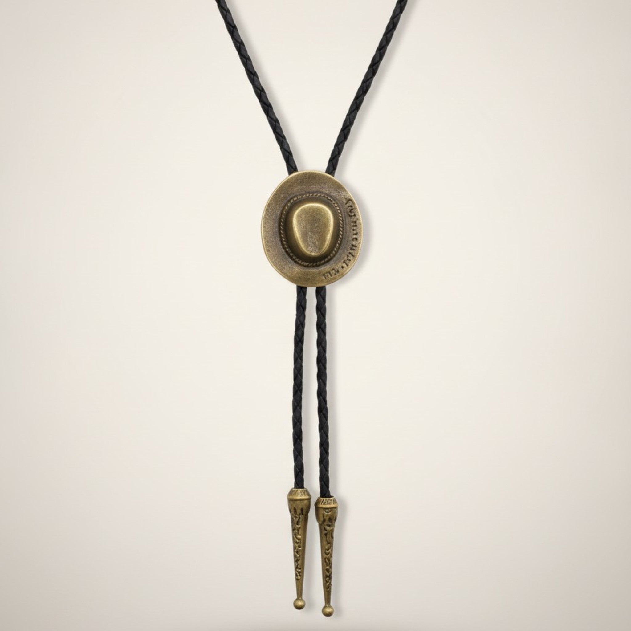 Western Style Cowboy Hat Bolo Tie – jewelry (view 1)