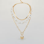 Layered Baroque Pearl Necklace – jewelry (view 1)