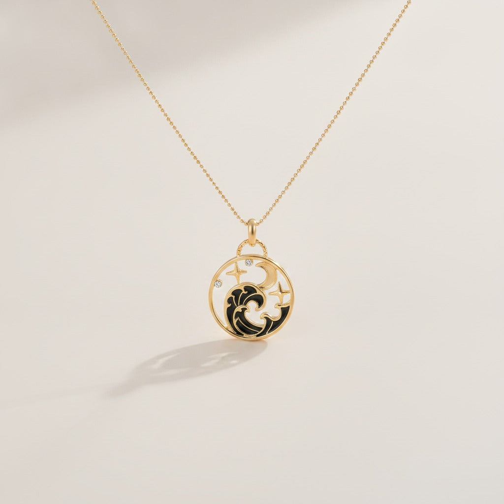 Elegant Nautilus Shell Pendant Necklace – jewelry (view 3)