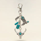 Western Style Cowboy Charm Keychain – jewelry (view 1)