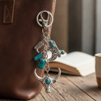 Western Style Cowboy Charm Keychain – jewelry (view 1)