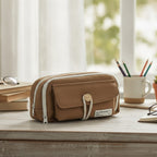 Multi-Compartment Study Pencil Pouch – stationery (view 2)
