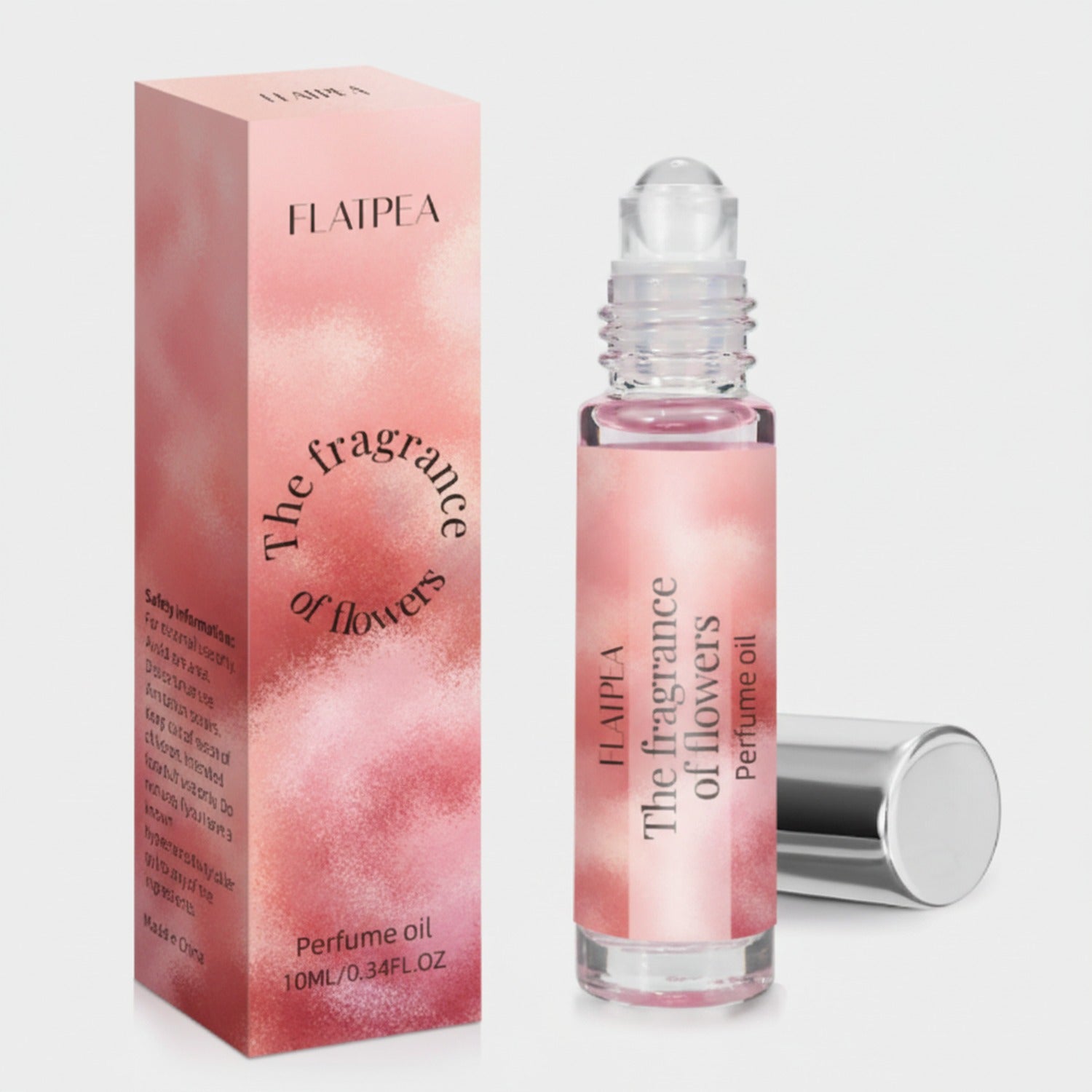 Pink Floral Fragrance Perfume Oil Roller