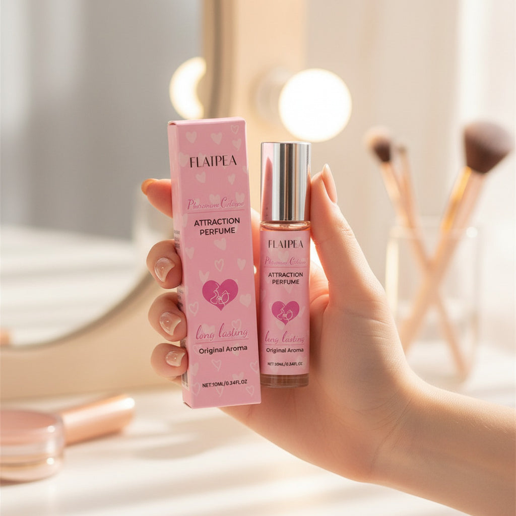 Pink Heart Pheromone Attraction Perfume Spray