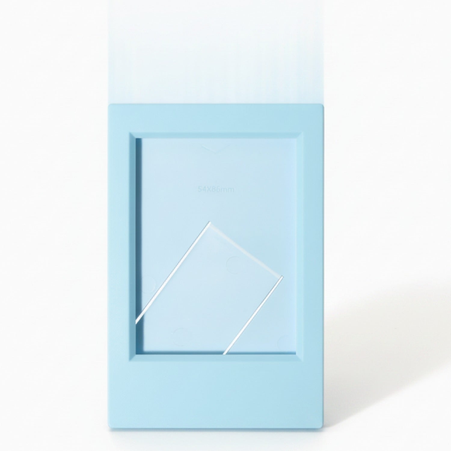 Rectangular Photo Frame with Stand - Sky Blue