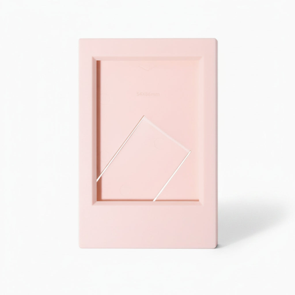Rectangular Photo Frame with Stand - Cherry Blossom Pink – stationery (view 1)