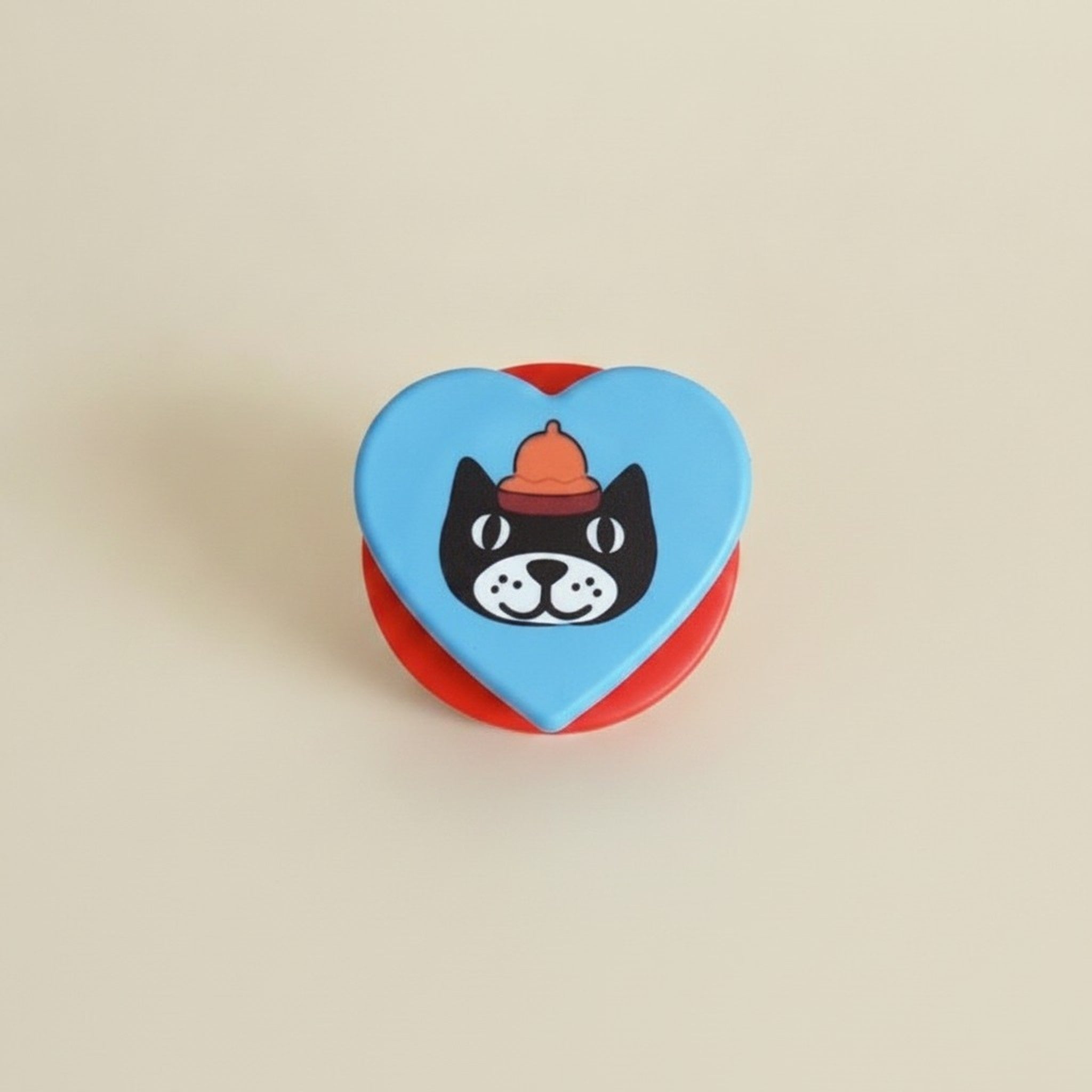 Halloween Ghost Heart Phone Grip – tech (view 2)