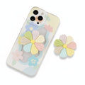 Pastel Flower iPhone Case with Grip Stand – tech (view 1)