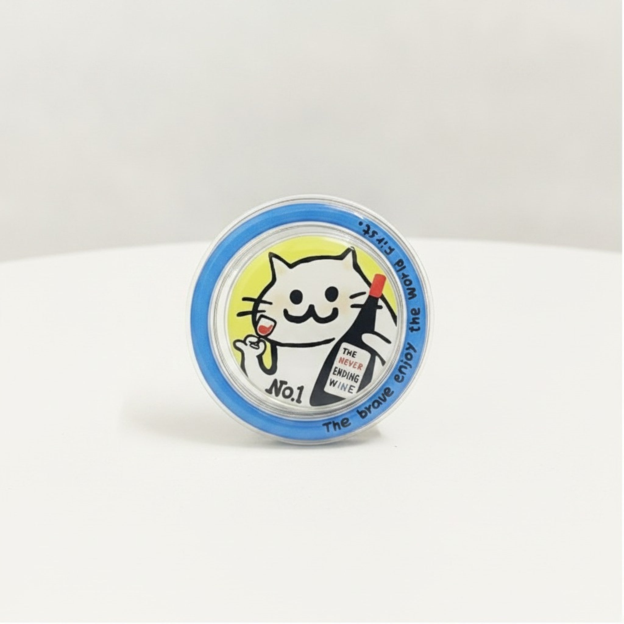 Graffiti Cat Phone Grip – tech (view 2)
