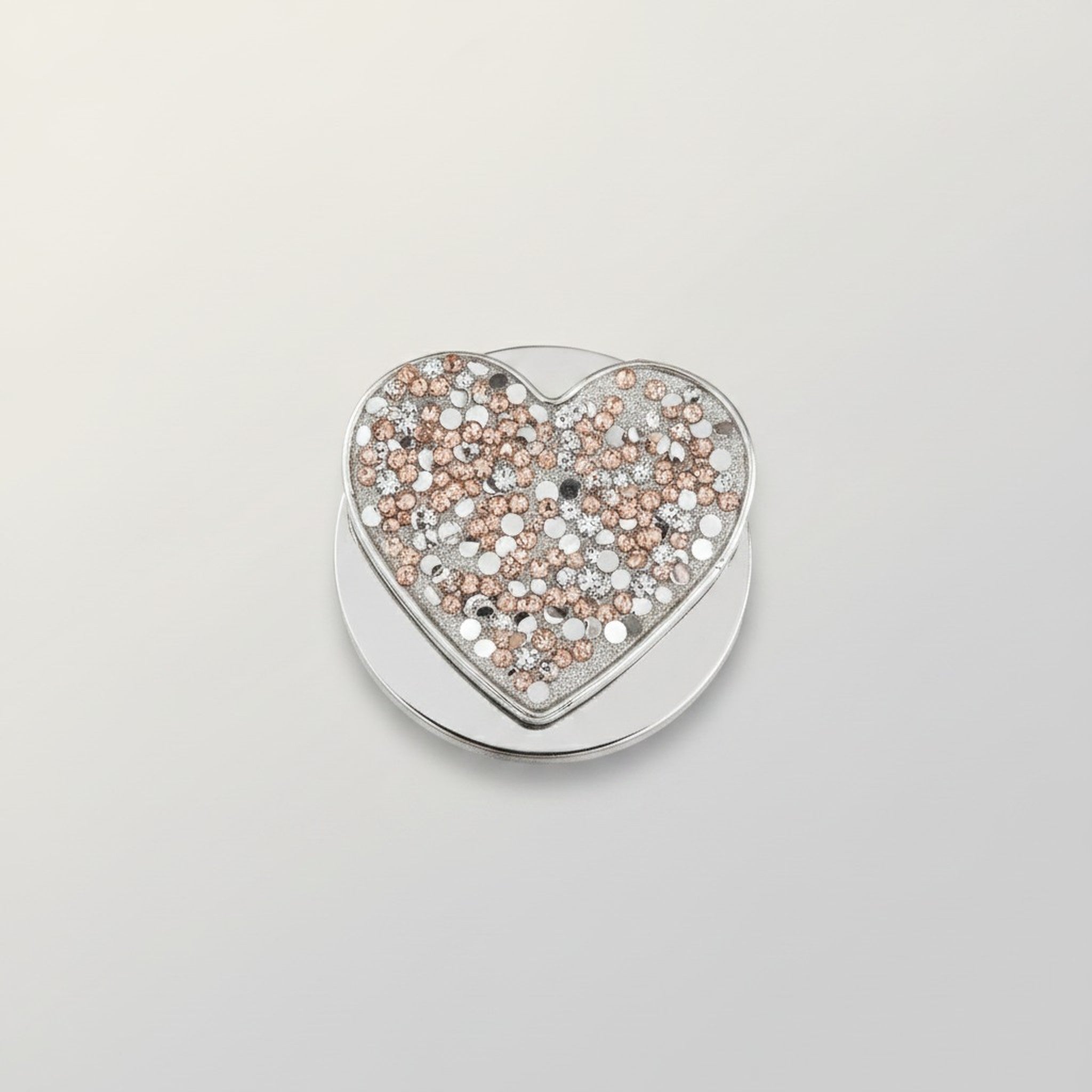 Sparkling Heart Crystal Phone Grip – tech (view 2)